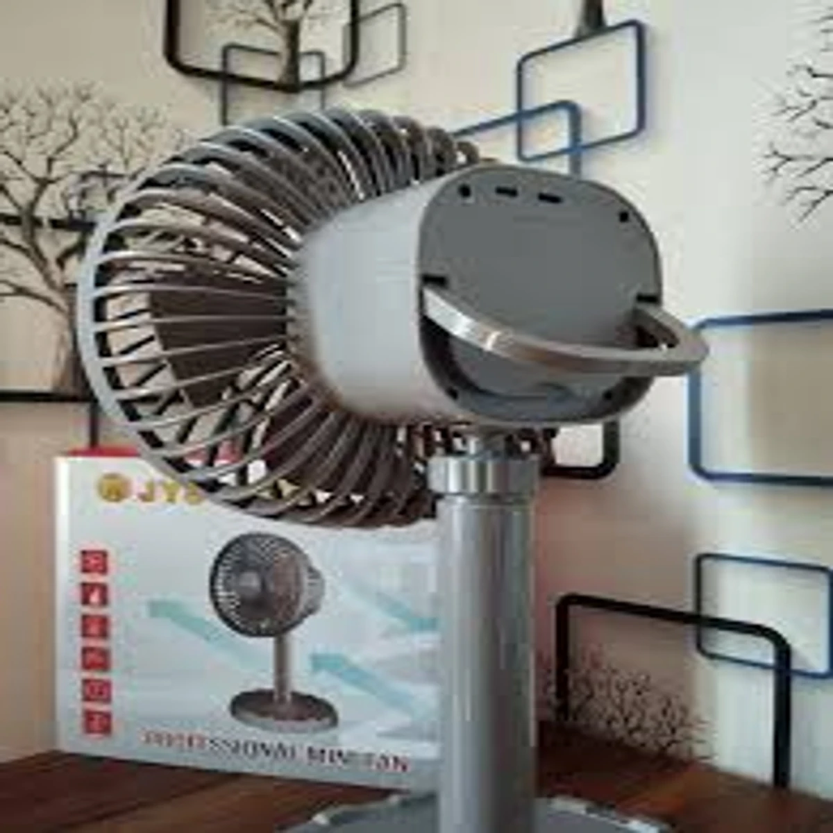 𝗝𝗬𝗦𝗨𝗣𝗘𝗥 রিচার্জেবল FAN-JY-2218